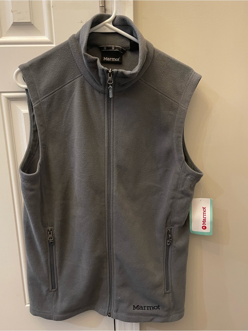 Marmot rocklin fleece vest. Size mens small. New with tags